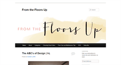 Desktop Screenshot of fromthefloorsup.com